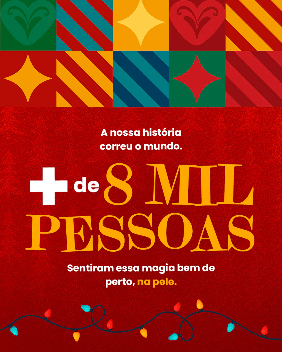 Post — Mais de 8 mil pessoas sentiram essa magia de perto